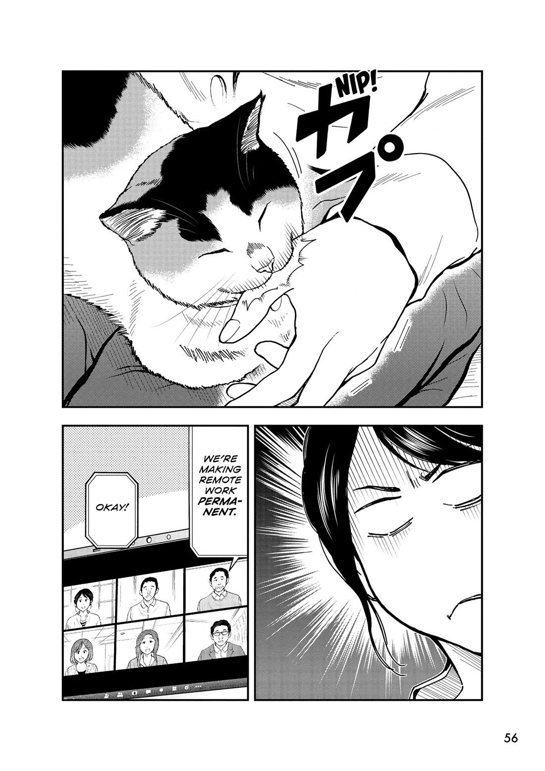 A Gamer Living with a Cat Chapter 59 page 8 - Chapter 59: Working from Home Begins