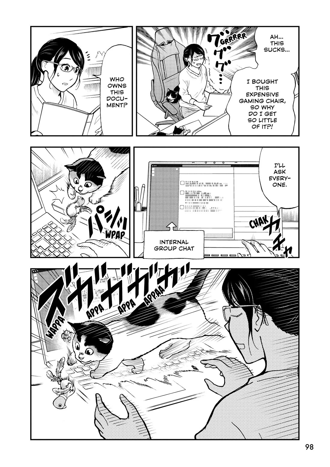 A Gamer Living with a Cat Chapter 62 page 10 - Chapter 62: Meeting and Cat and Supporter and...