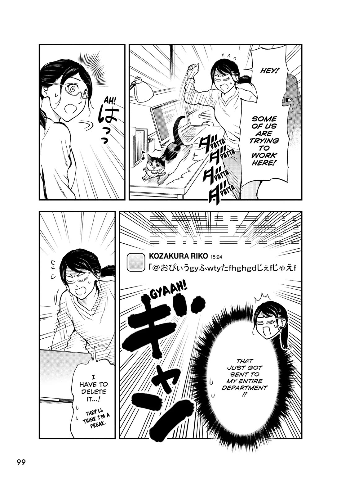 A Gamer Living with a Cat Chapter 62 page 11 - Chapter 62: Meeting and Cat and Supporter and...