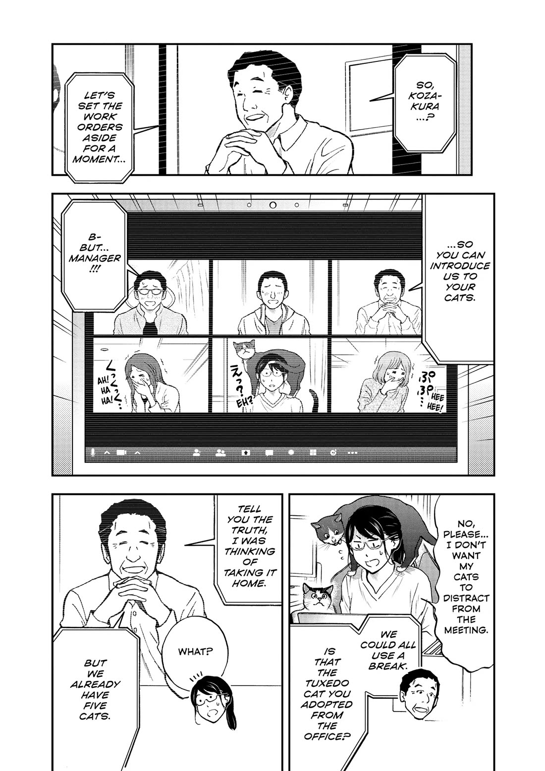 A Gamer Living with a Cat Chapter 62 page 4 - Chapter 62: Meeting and Cat and Supporter and...