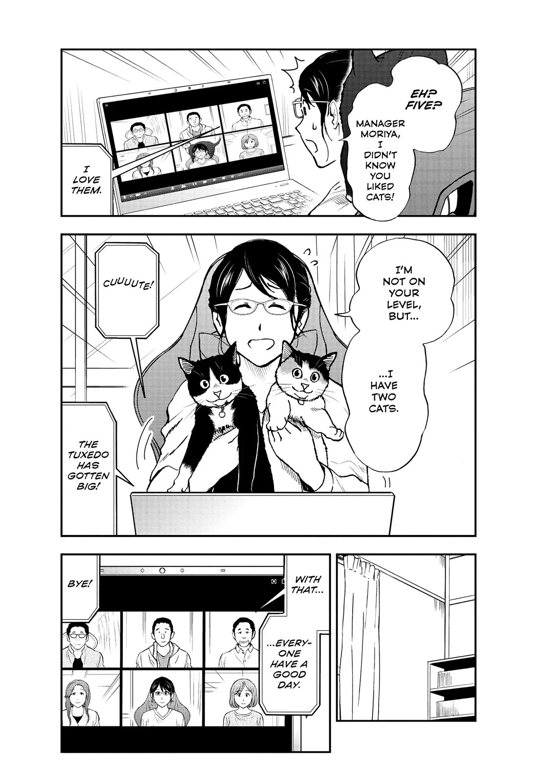 A Gamer Living with a Cat Chapter 62 page 5 - Chapter 62: Meeting and Cat and Supporter and...