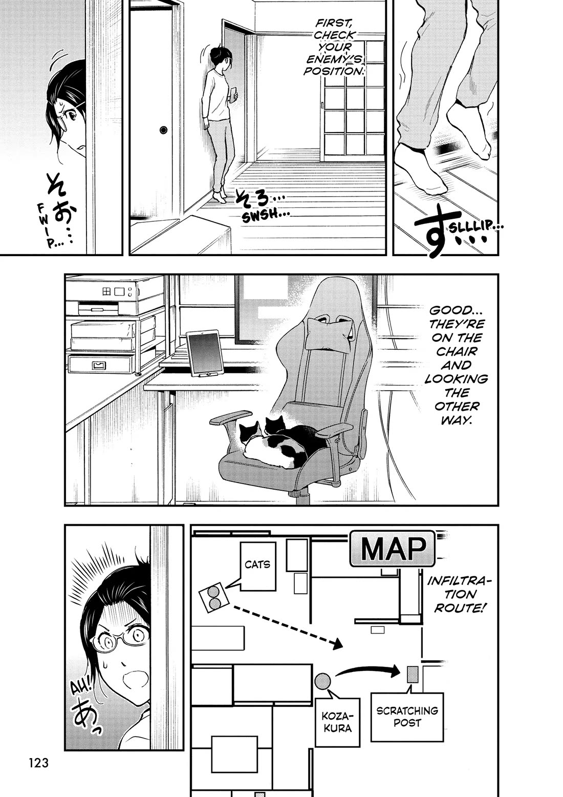 A Gamer Living with a Cat Chapter 64 page 7 - Chapter 64: Stealth Mission