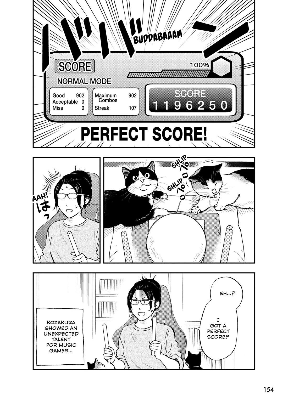 A Gamer Living with a Cat Chapter 66 page 10 - Chapter 66: Cat-Drum Battle Mode