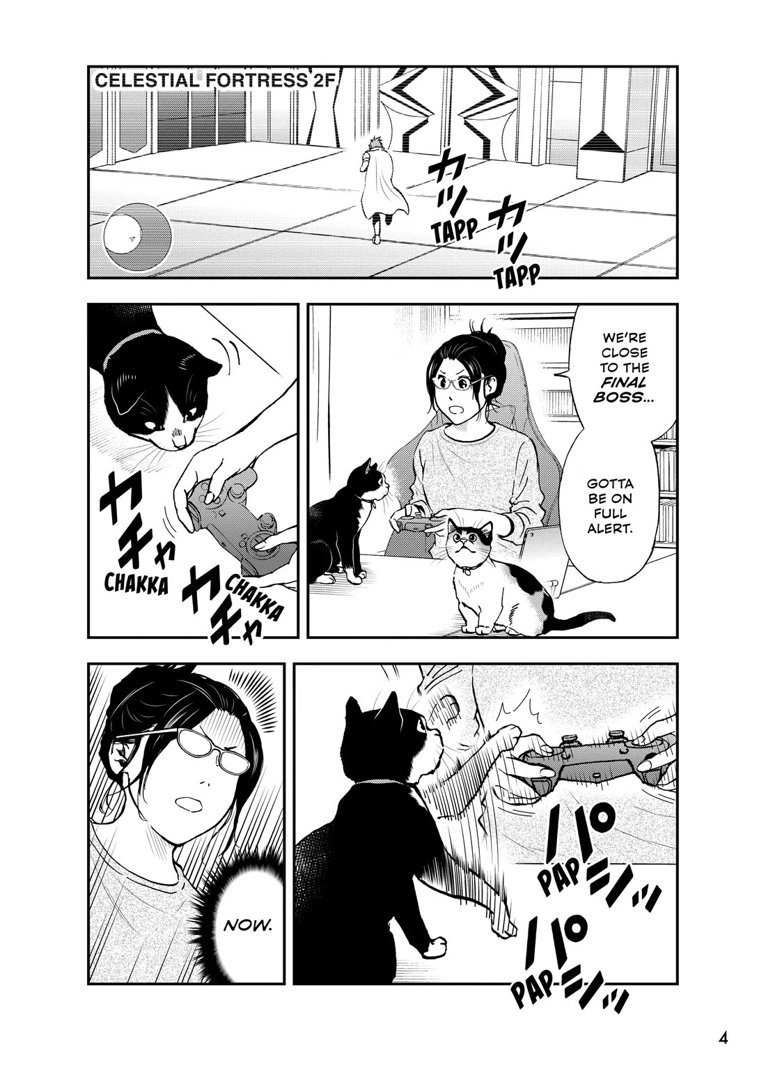 A Gamer Living with a Cat Chapter 67 page 4 - Chapter 67: Ending and Cheat Techniques