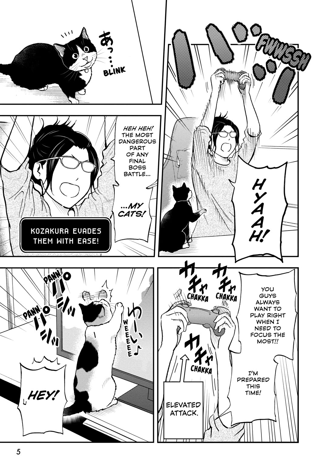 A Gamer Living with a Cat Chapter 67 page 5 - Chapter 67: Ending and Cheat Techniques