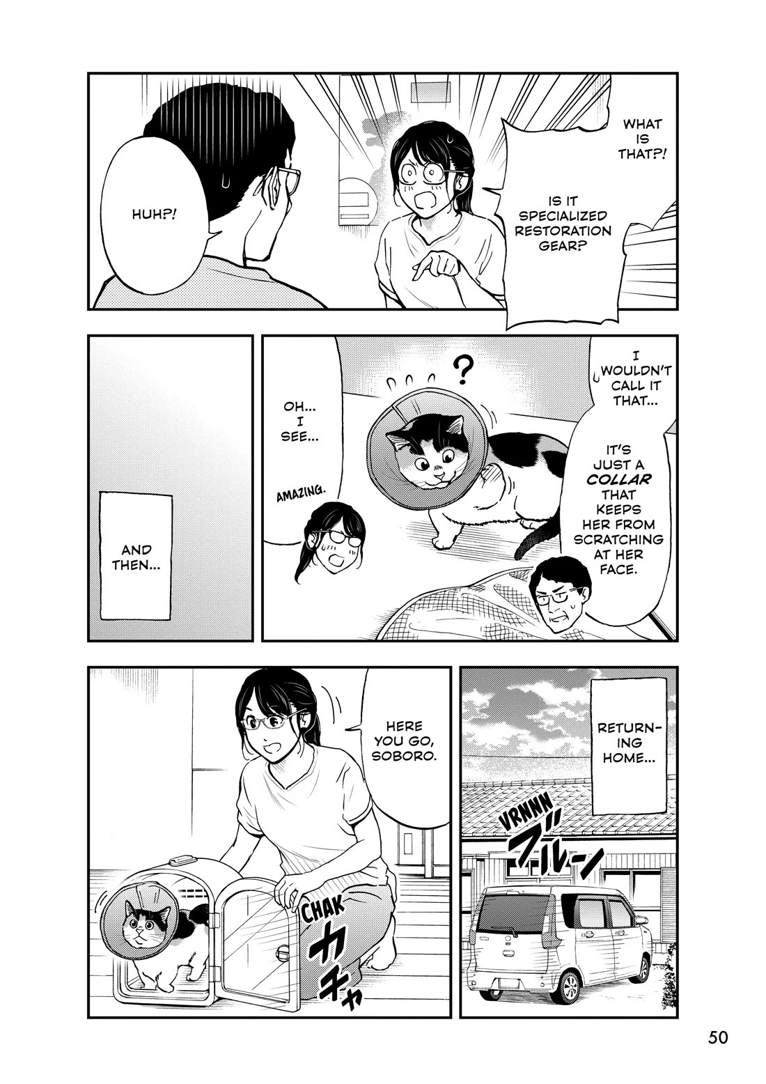A Gamer Living with a Cat Chapter 70 page 4 - Chapter 70: Elizabethan Collar