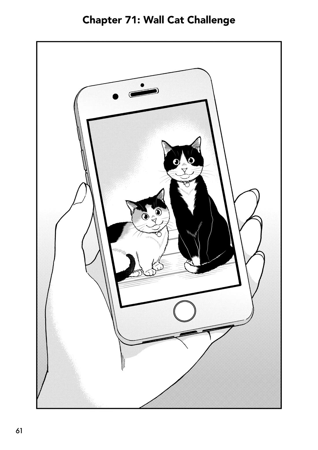 A Gamer Living with a Cat Chapter 71 page 1 - Chapter 71: Wall Cat Challenge