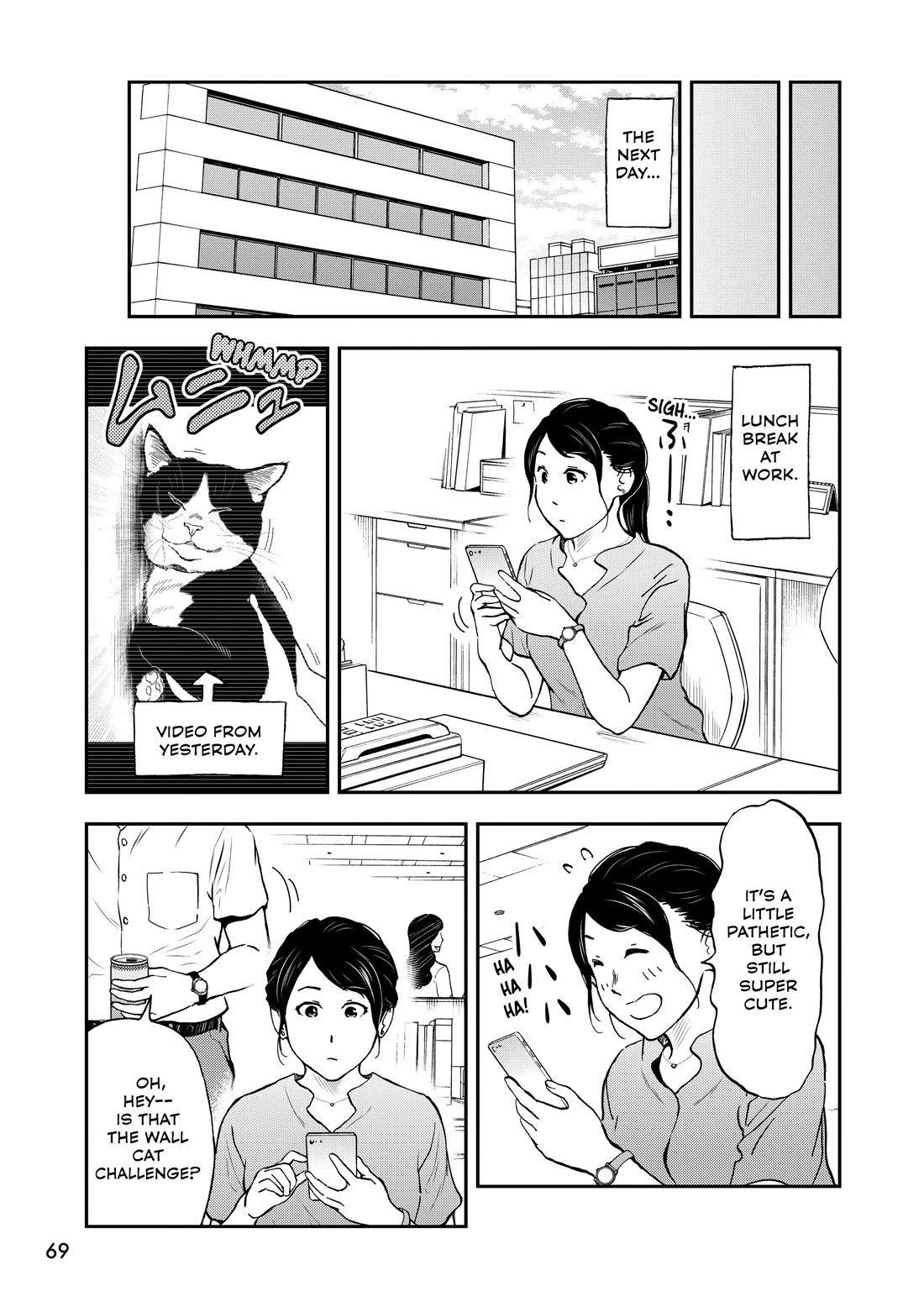 A Gamer Living with a Cat Chapter 71 page 9 - Chapter 71: Wall Cat Challenge