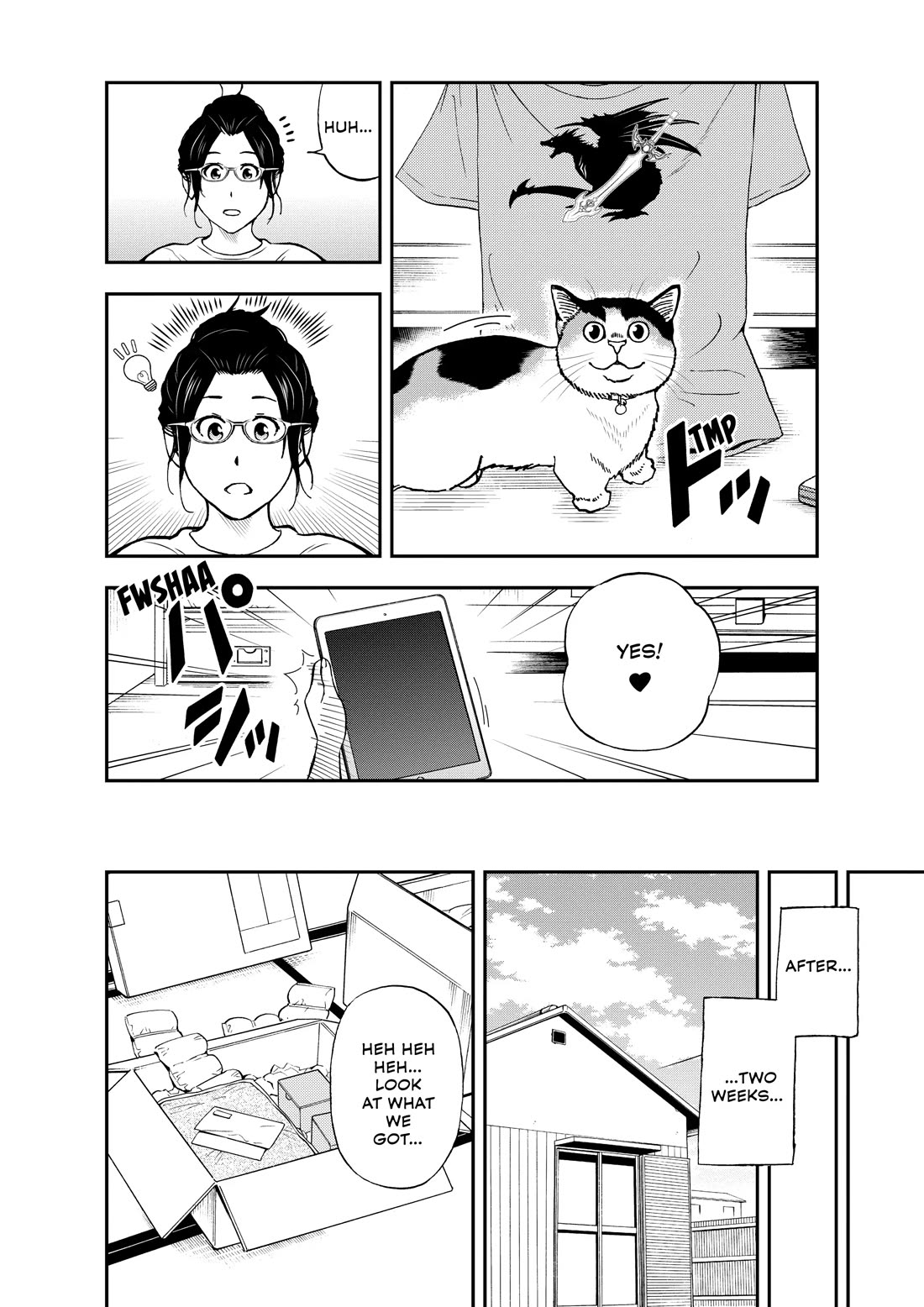 A Gamer Living with a Cat Chapter 73 page 6 - Chapter 73: My Kids' Merch