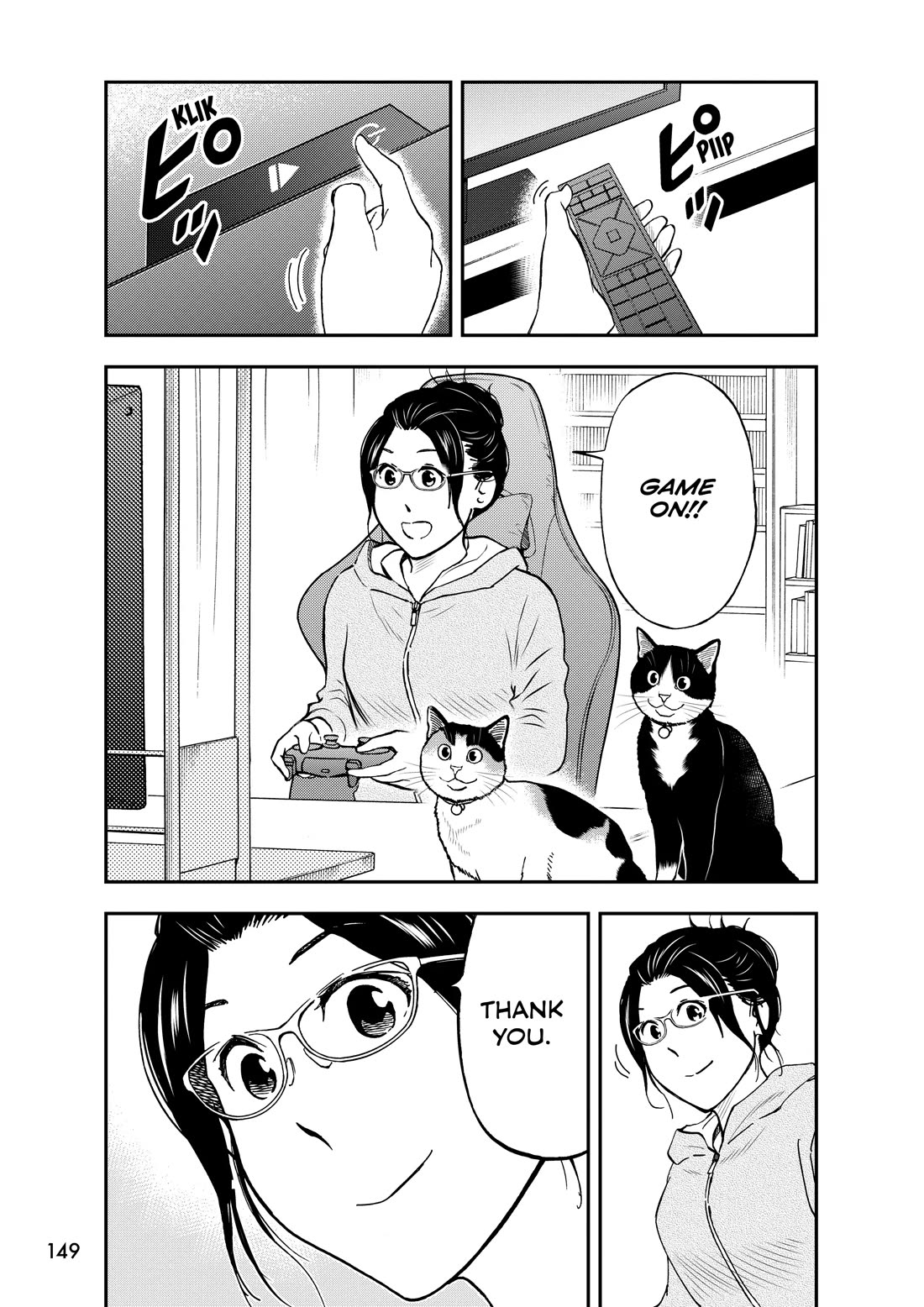 A Gamer Living with a Cat Chapter 74 page 41 - Chapter 74: The Happiness of Kozakura [END]