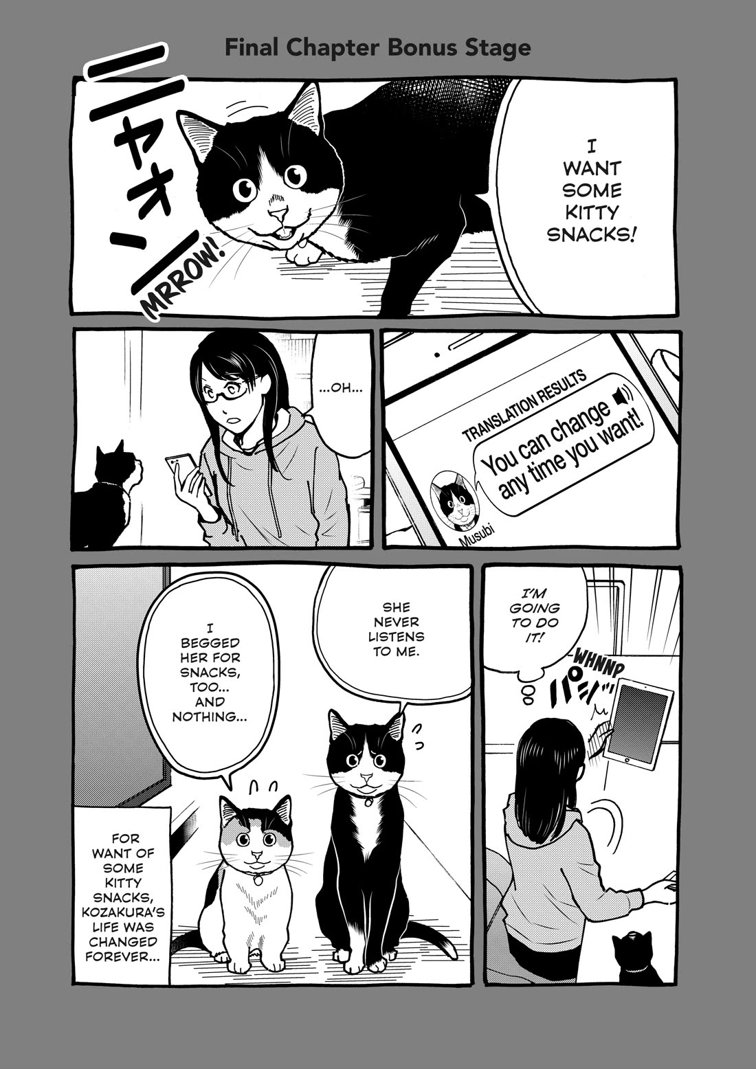 A Gamer Living with a Cat Chapter 74 page 43 - Chapter 74: The Happiness of Kozakura [END]