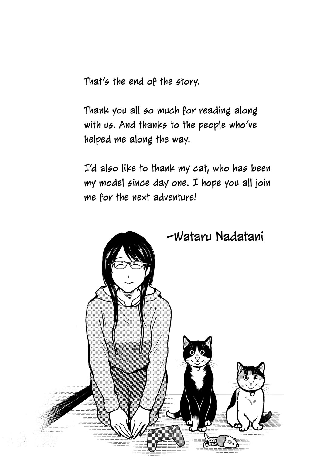 A Gamer Living with a Cat Chapter 74 page 44 - Chapter 74: The Happiness of Kozakura [END]