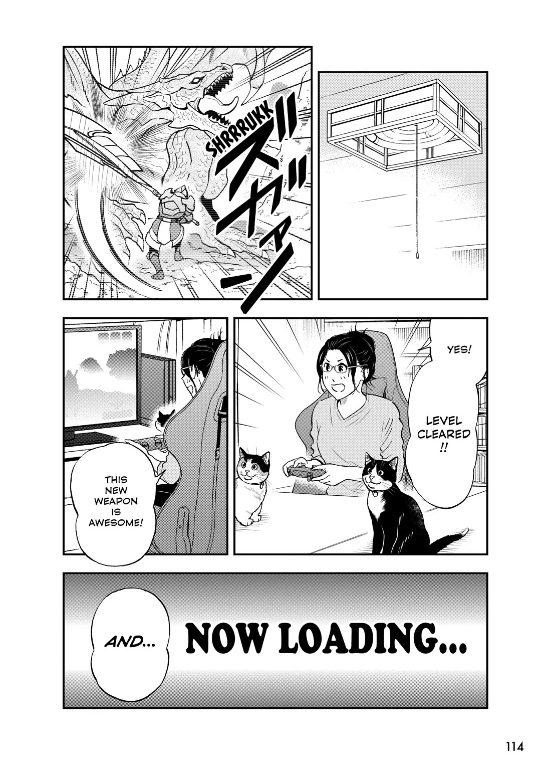 A Gamer Living with a Cat Chapter 74 page 6 - Chapter 74: The Happiness of Kozakura [END]