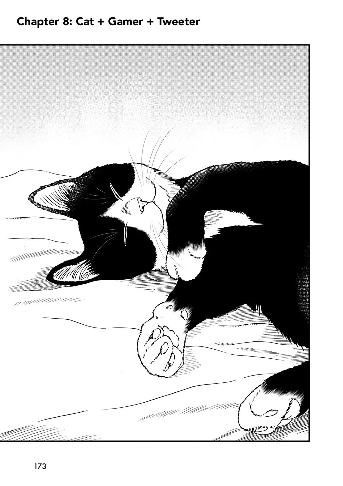 A Gamer Living with a Cat Chapter 8 page 1 - Chapter 8: Cat + Gamer + Tweeter