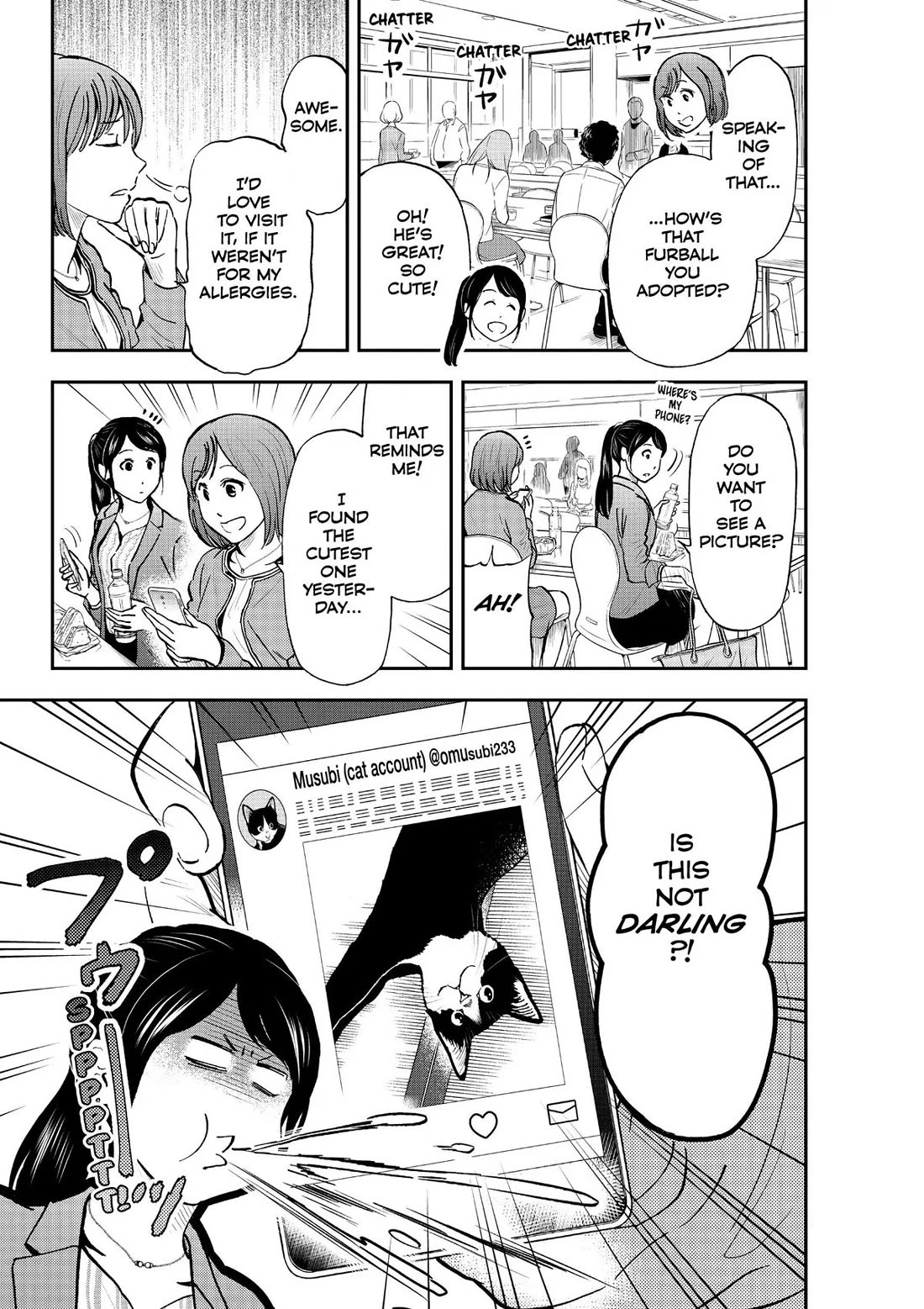 A Gamer Living with a Cat Chapter 8 page 7 - Chapter 8: Cat + Gamer + Tweeter