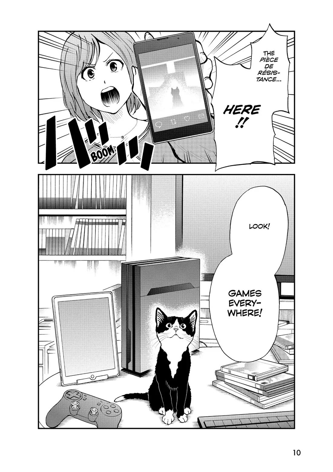 A Gamer Living with a Cat Chapter 9 page 10 - Chapter 9: Musubi's Secret