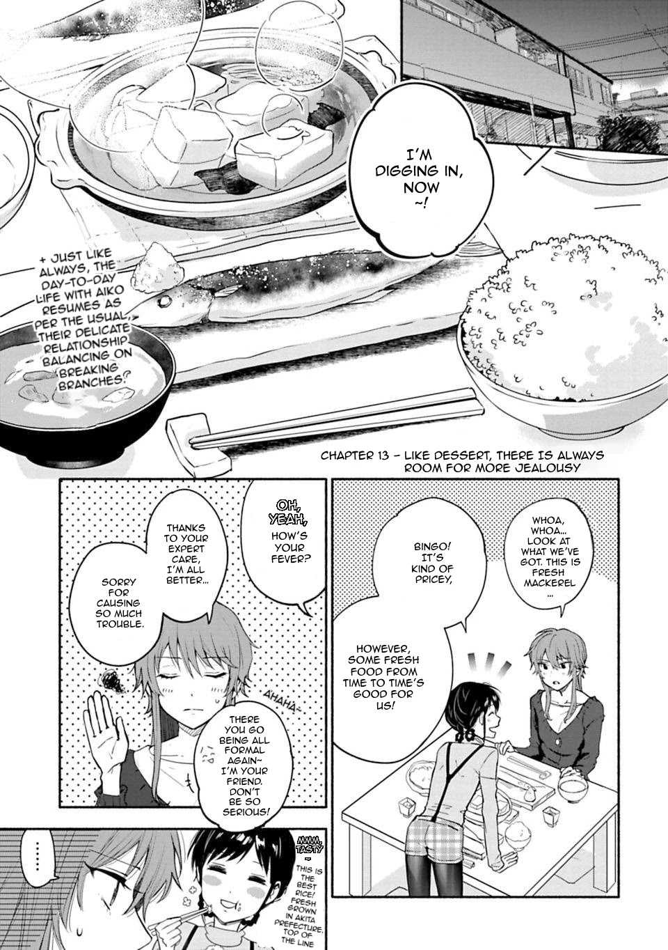 A Girl Like A Pilgrim Chapter 13 page 1 - Chapter 13: Like Dessert, There Is Always Room for More Jealousy