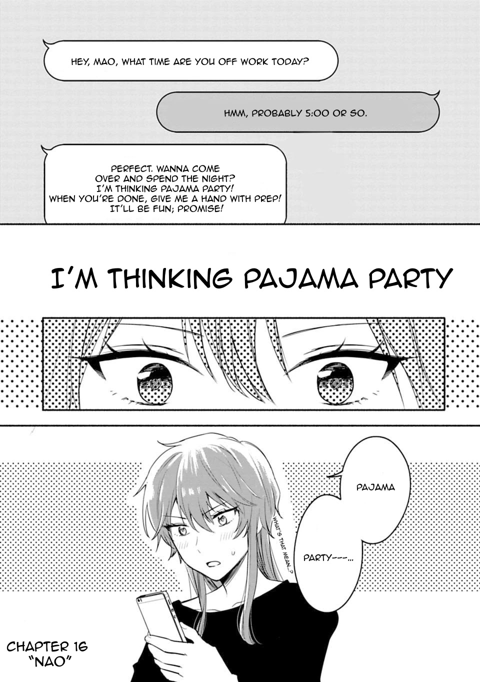 A Girl Like A Pilgrim Chapter 16 page 1 - Chapter 16: Nao