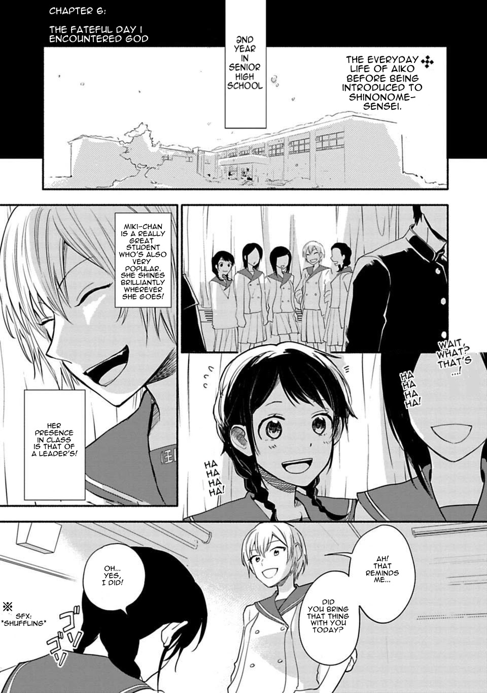 A Girl Like A Pilgrim Chapter 6 page 1 - Chapter 6: The Fateful Day I Encountered God
