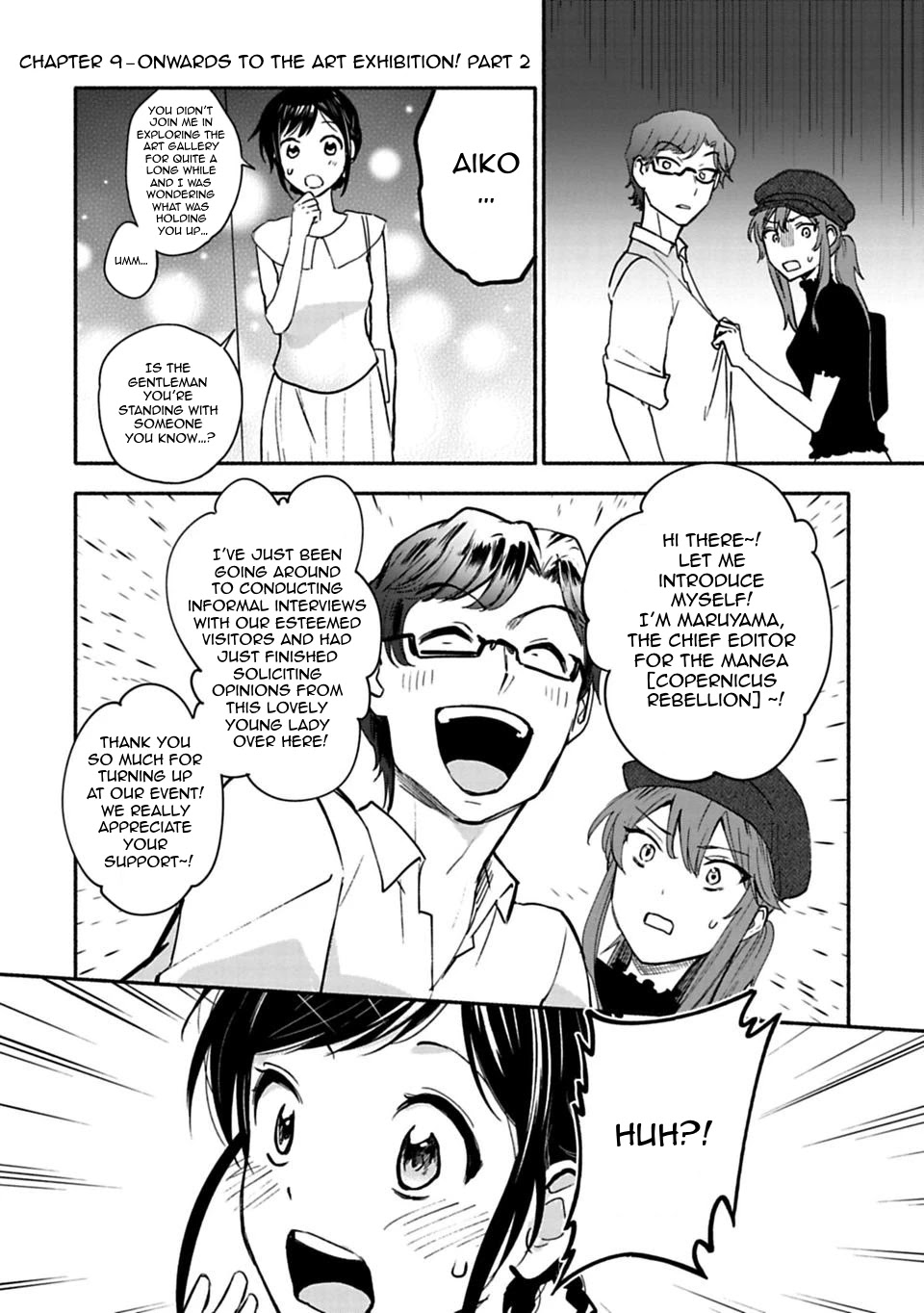 A Girl Like A Pilgrim Chapter 9 page 12 - Chapter 9: Onwards to the Art Exhibition!