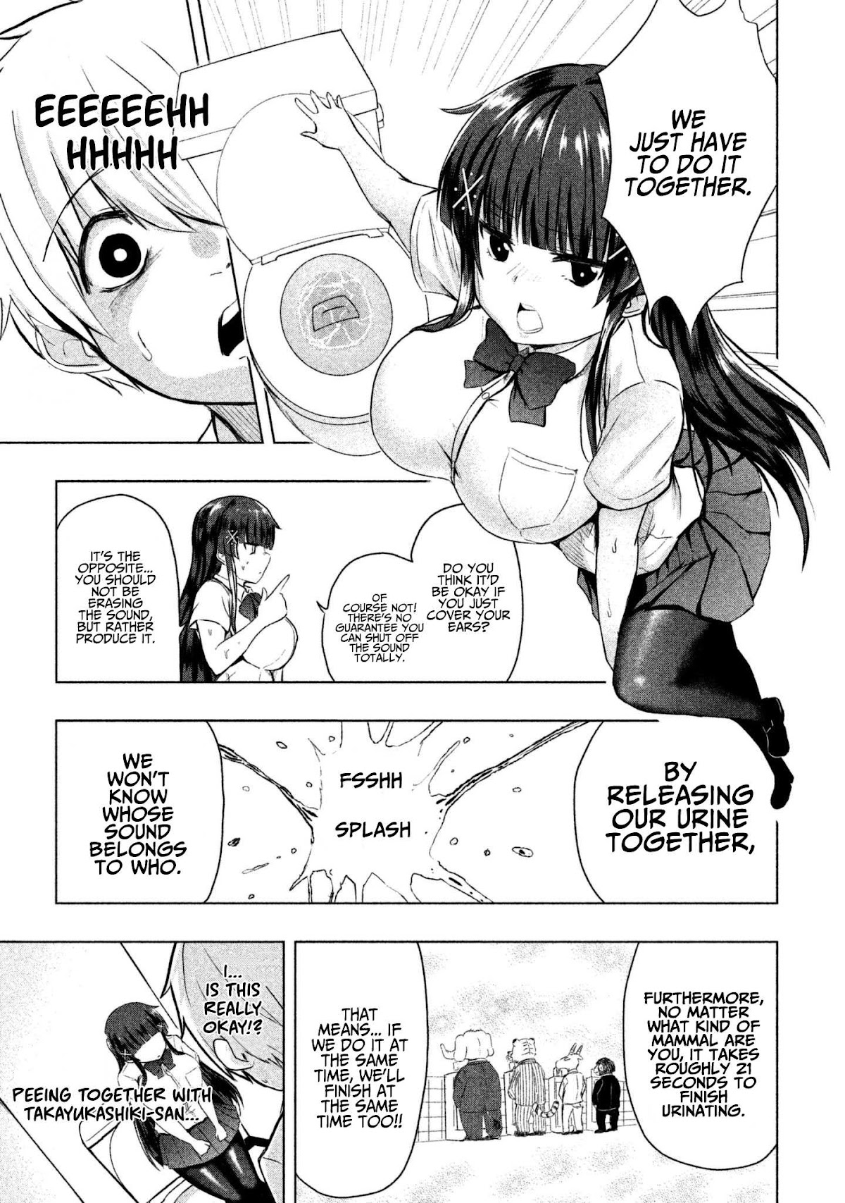 A Girl Who Is Very Well-Informed About Weird Knowledge, Takayukashiki Souko-san Chapter 13 page 6 - Chapter 13: Desire to Urinate