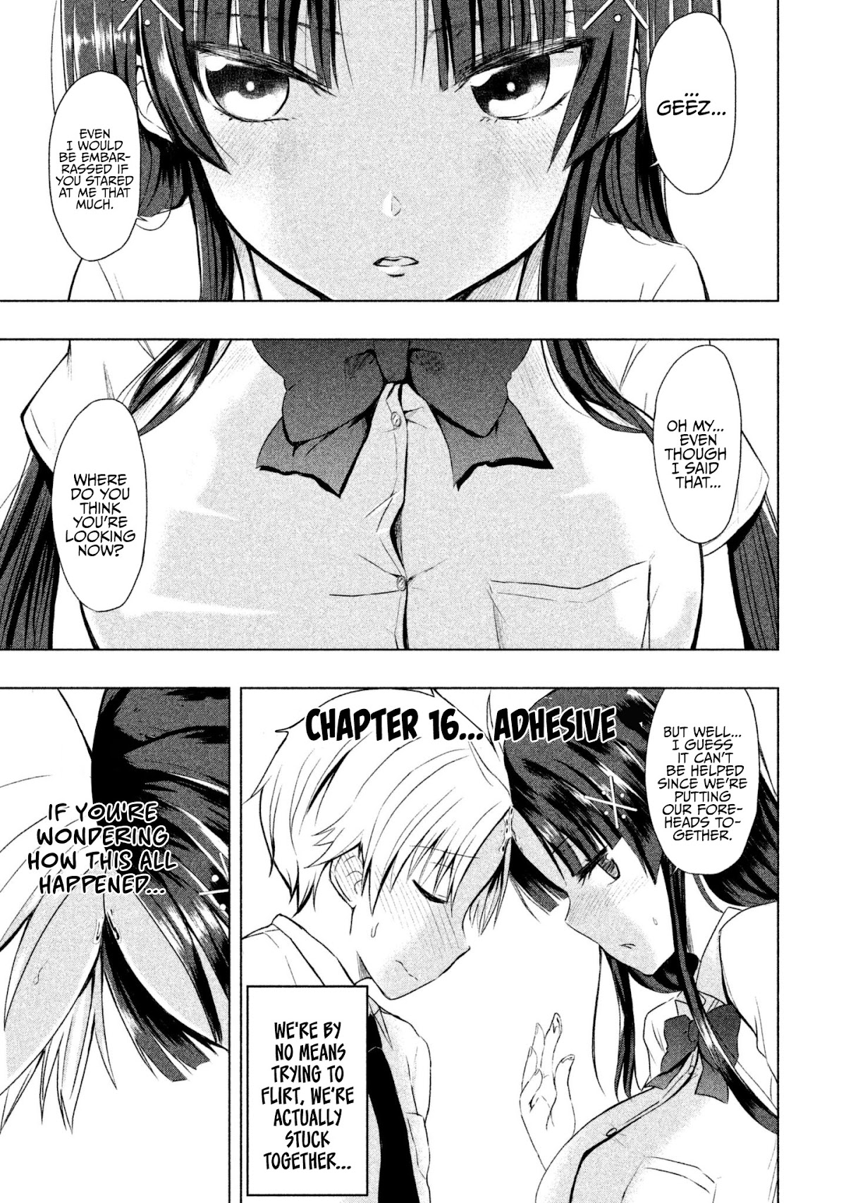 A Girl Who Is Very Well-Informed About Weird Knowledge, Takayukashiki Souko-san Chapter 16 page 2 - Chapter 16: Adhesive