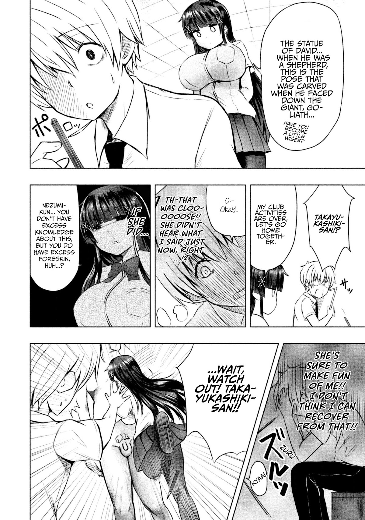 A Girl Who Is Very Well-Informed About Weird Knowledge, Takayukashiki Souko-san Chapter 17 page 3 - Chapter 17: Phimosis