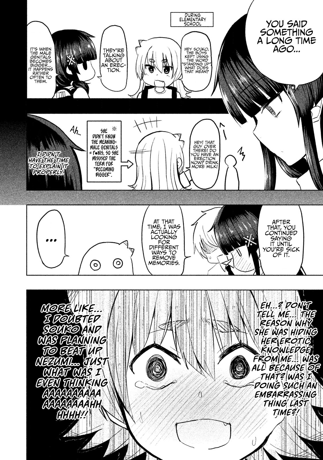 A Girl Who Is Very Well-Informed About Weird Knowledge, Takayukashiki Souko-san Chapter 20 page 9 - Chapter 20: Collision
