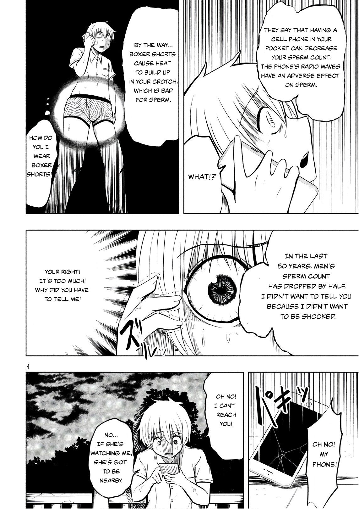 A Girl Who Is Very Well-Informed About Weird Knowledge, Takayukashiki Souko-san Chapter 26 page 4 - Chapter 26: Test of Courage