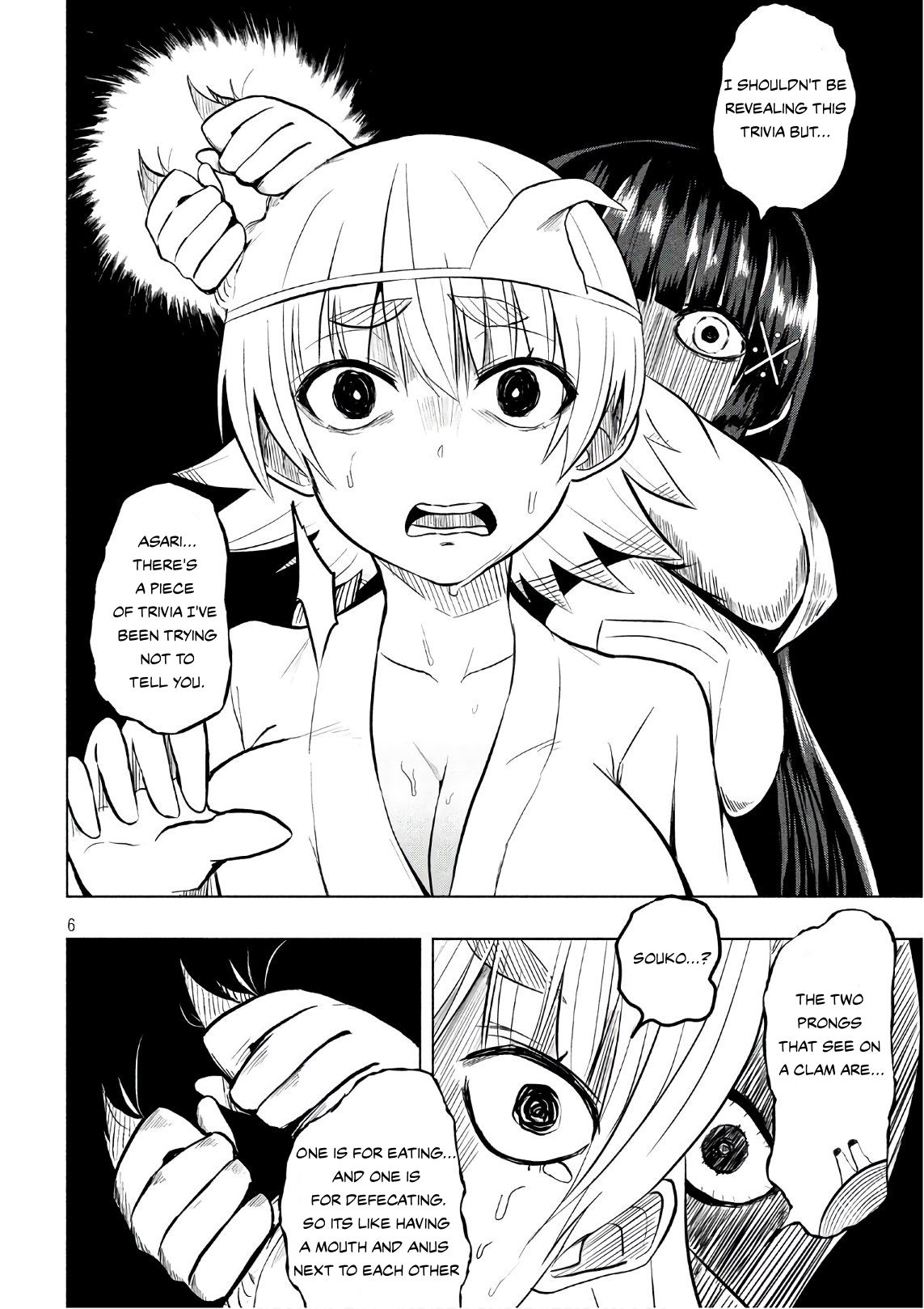 A Girl Who Is Very Well-Informed About Weird Knowledge, Takayukashiki Souko-san Chapter 26 page 6 - Chapter 26: Test of Courage