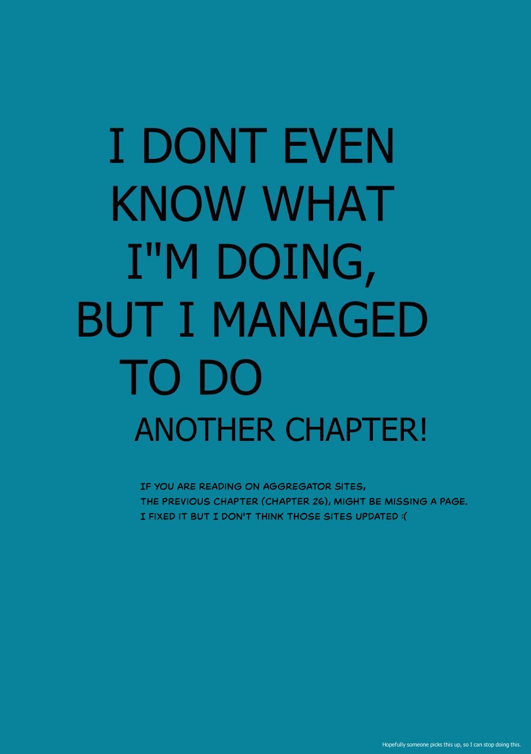A Girl Who Is Very Well-Informed About Weird Knowledge, Takayukashiki Souko-san Chapter 27 page 9 - Chapter 27: Fear