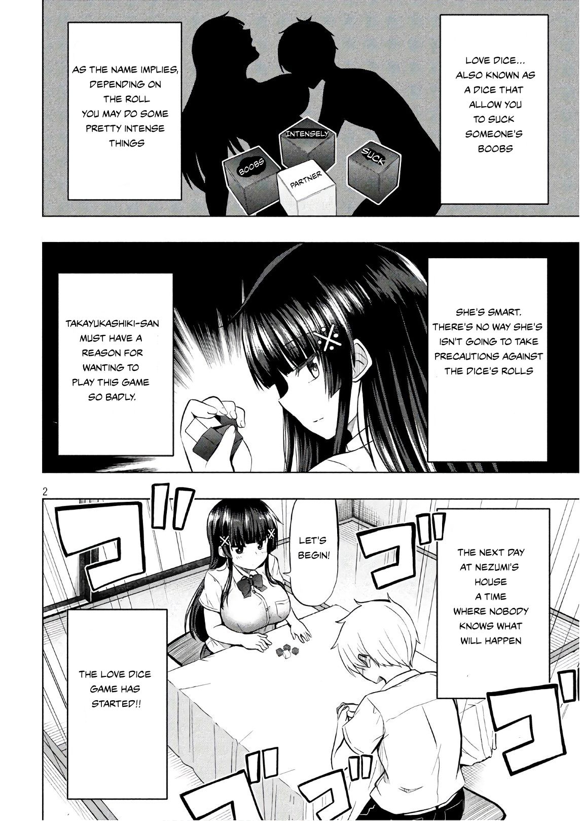 A Girl Who Is Very Well-Informed About Weird Knowledge, Takayukashiki Souko-san Chapter 28 page 2 - Chapter 28: Love Dice