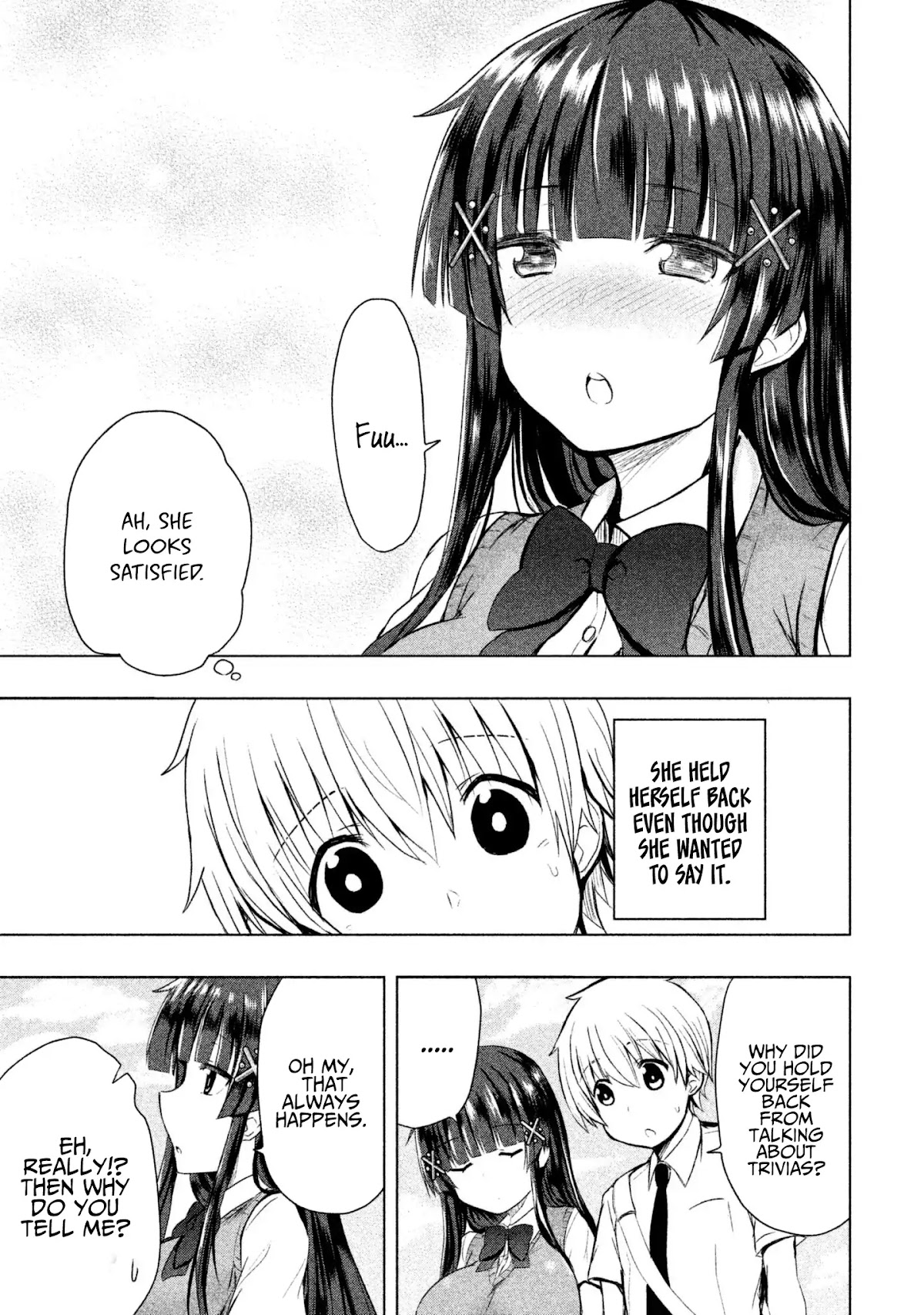 A Girl Who Is Very Well-Informed About Weird Knowledge, Takayukashiki Souko-san Chapter 3 page 8 - Chapter 3: Secret