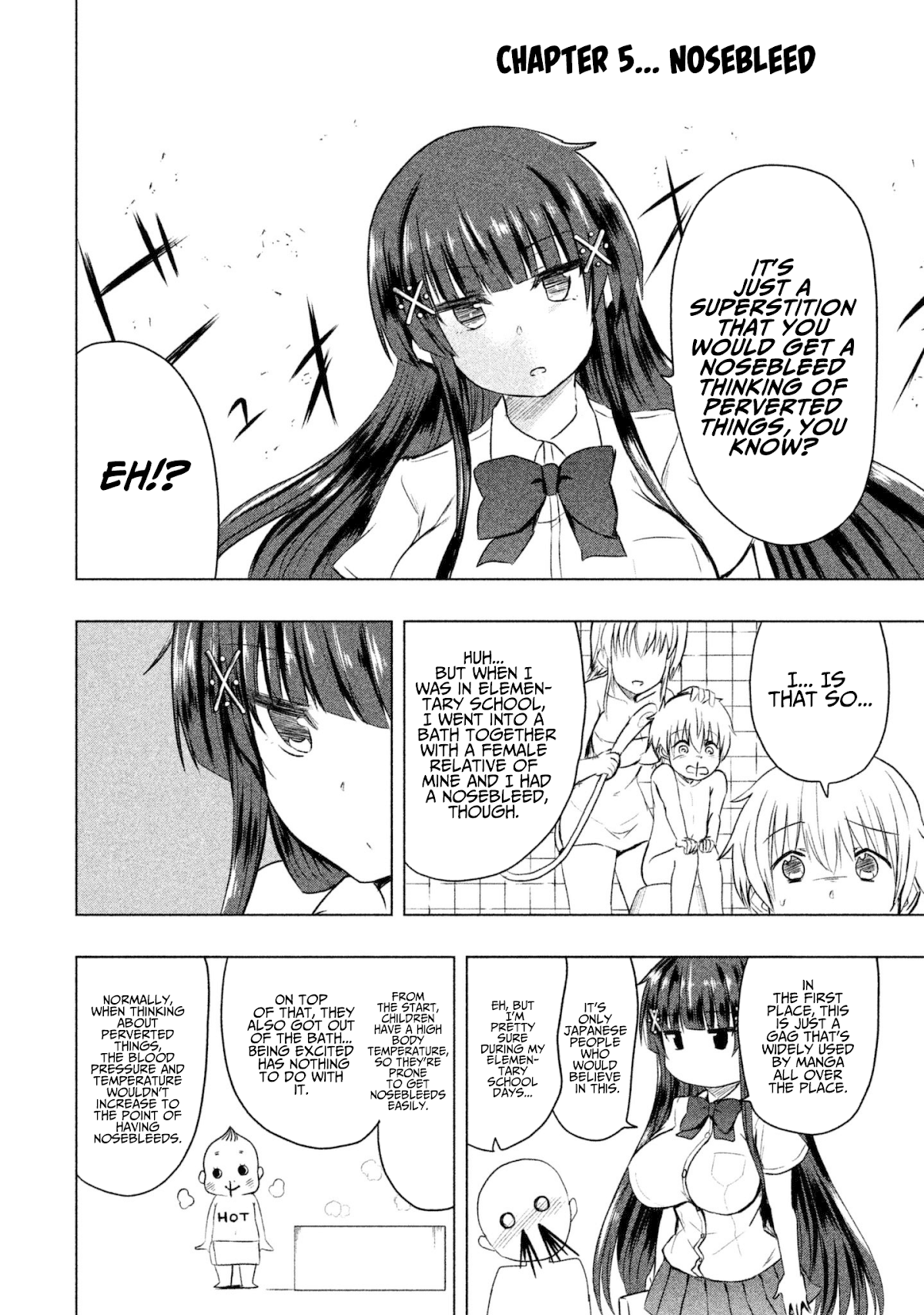 A Girl Who Is Very Well-Informed About Weird Knowledge, Takayukashiki Souko-san Chapter 5 page 3 - Chapter 5: Nosebleed