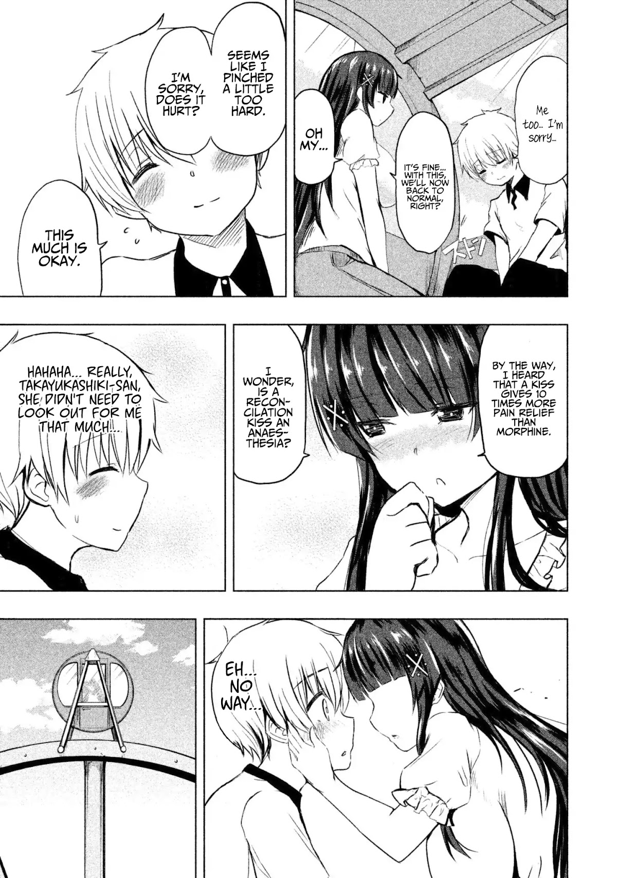 A Girl Who Is Very Well-Informed About Weird Knowledge, Takayukashiki Souko-san Chapter 8 page 8 - Chapter 8: Distance