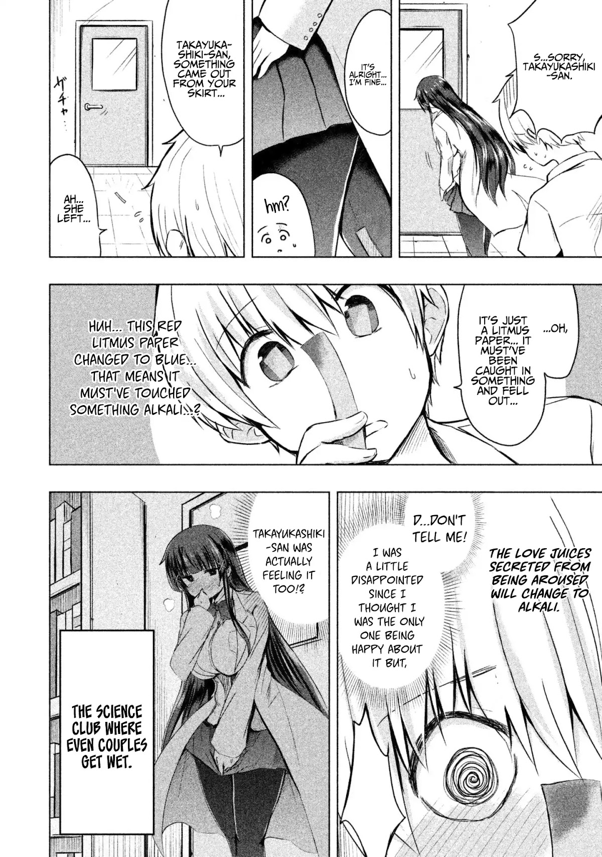 A Girl Who Is Very Well-Informed About Weird Knowledge, Takayukashiki Souko-san Chapter 9 page 9 - Chapter 9: Science Club