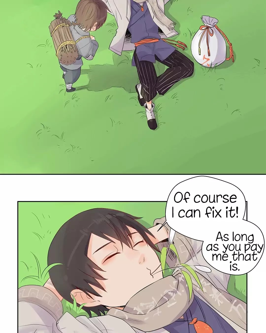 A Gust of Wind Blows at Daybreak Chapter 1 page 2 - Chapter 1: The Demonic Echo