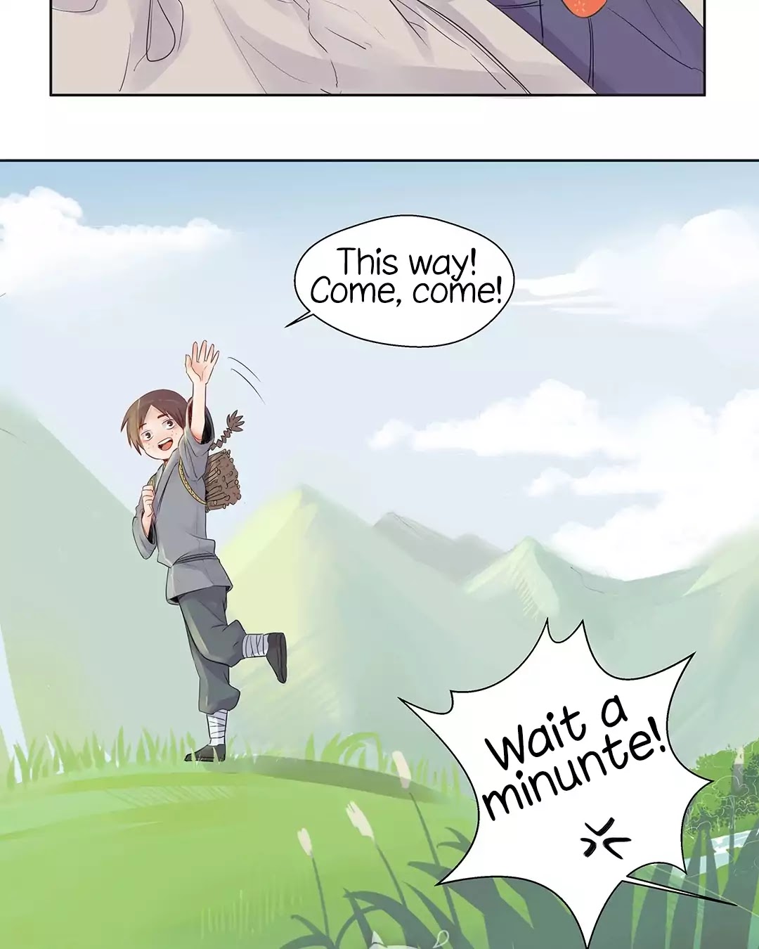 A Gust of Wind Blows at Daybreak Chapter 1 page 3 - Chapter 1: The Demonic Echo