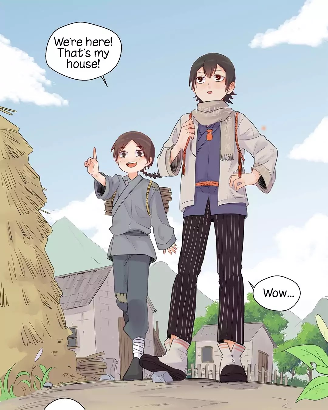 A Gust of Wind Blows at Daybreak Chapter 1 page 5 - Chapter 1: The Demonic Echo