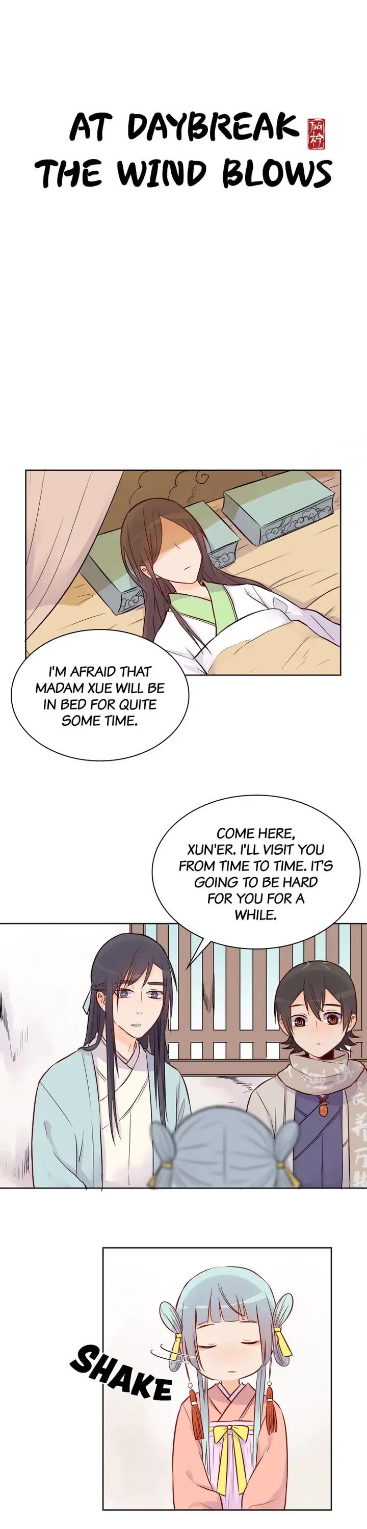 A Gust of Wind Blows at Daybreak Chapter 12 page 1 - Chapter 12