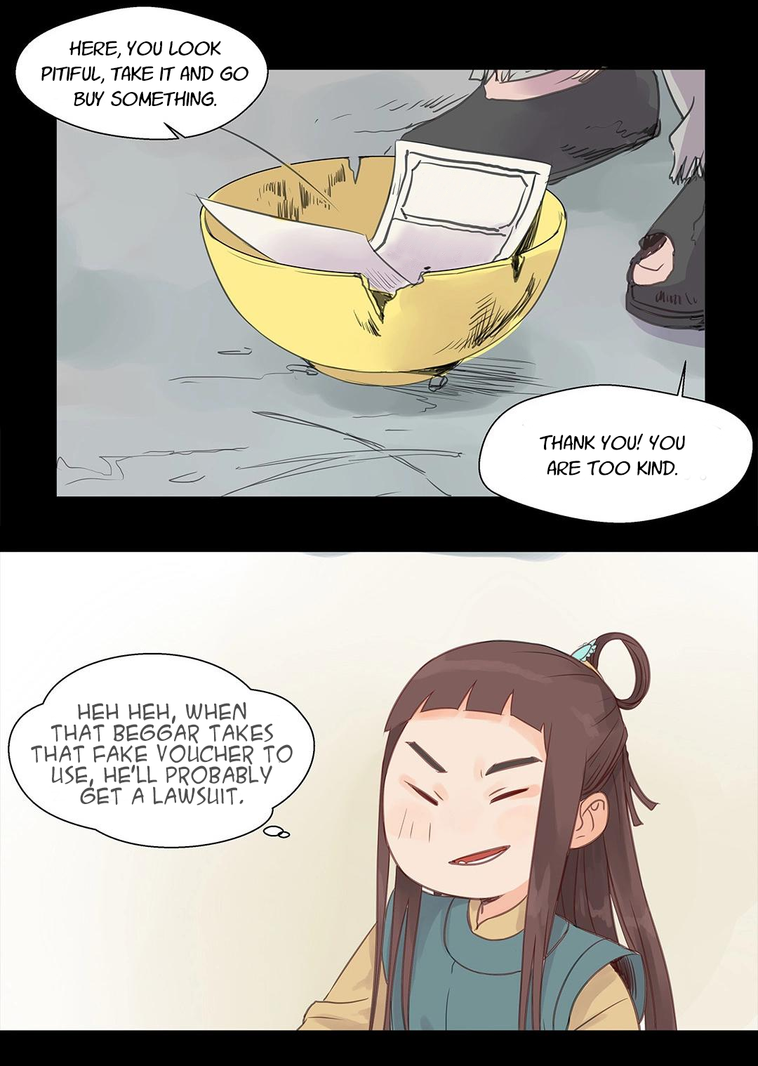 A Gust of Wind Blows at Daybreak Chapter 3 page 12 - Chapter 3: The Demonic Echo pt 3