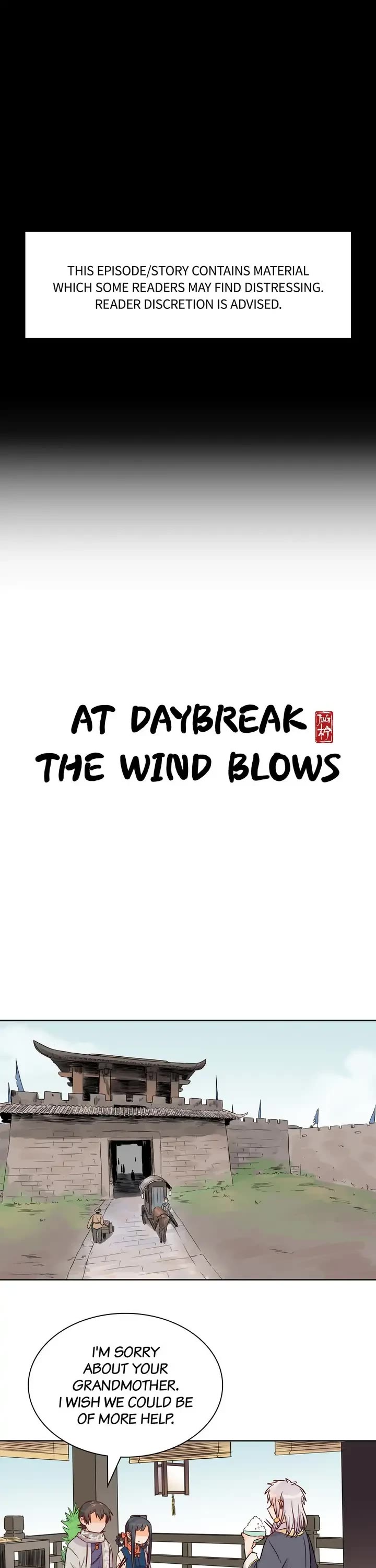 A Gust of Wind Blows at Daybreak Chapter 36 page 1 - Chapter 36