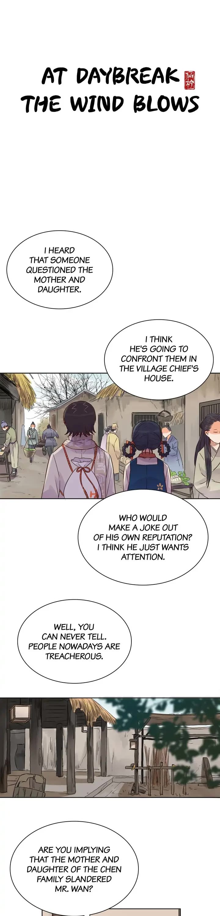 A Gust of Wind Blows at Daybreak Chapter 40 page 1 - Chapter 40