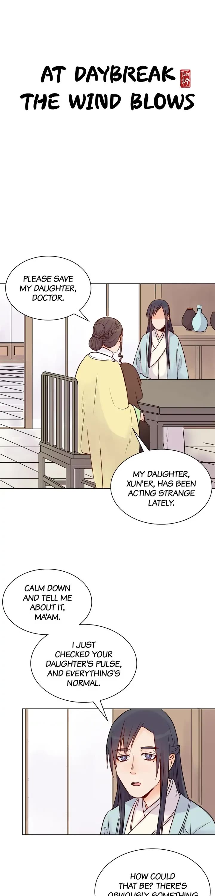 A Gust of Wind Blows at Daybreak Chapter 8 page 1 - Chapter 8