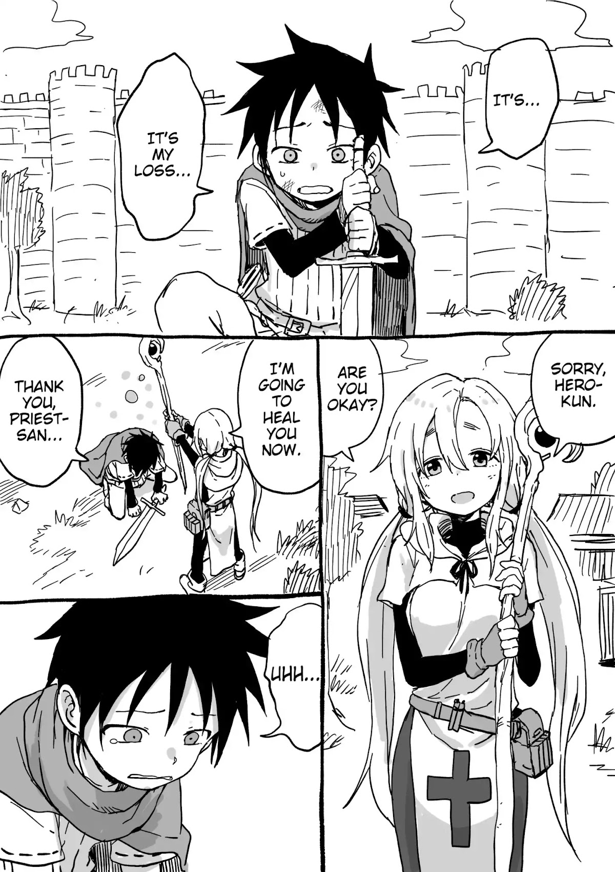 A Hero Can't Go On A Journey Chapter 0 page 1 - Chapter 0: Oneshot