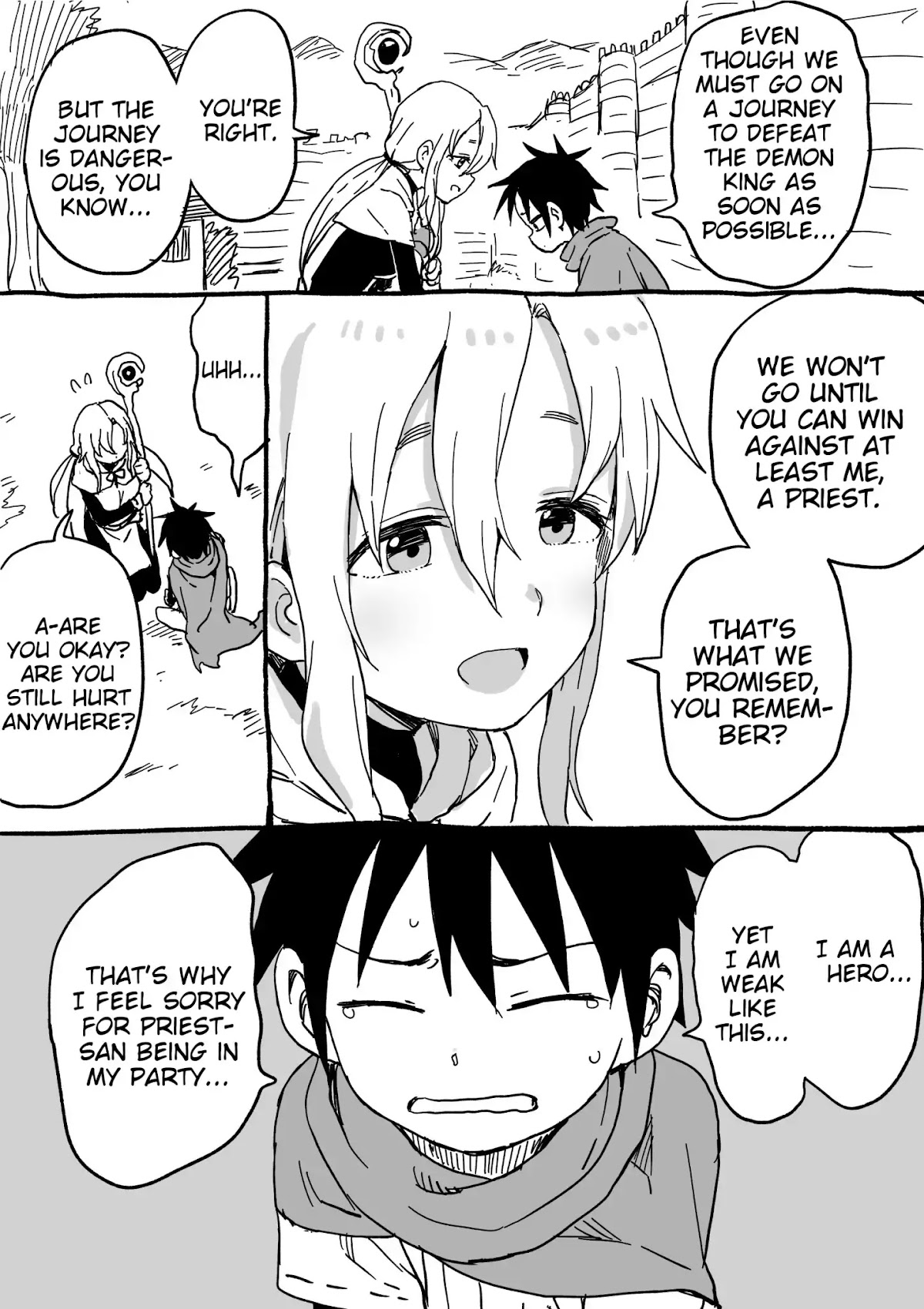 A Hero Can't Go On A Journey Chapter 0 page 2 - Chapter 0: Oneshot