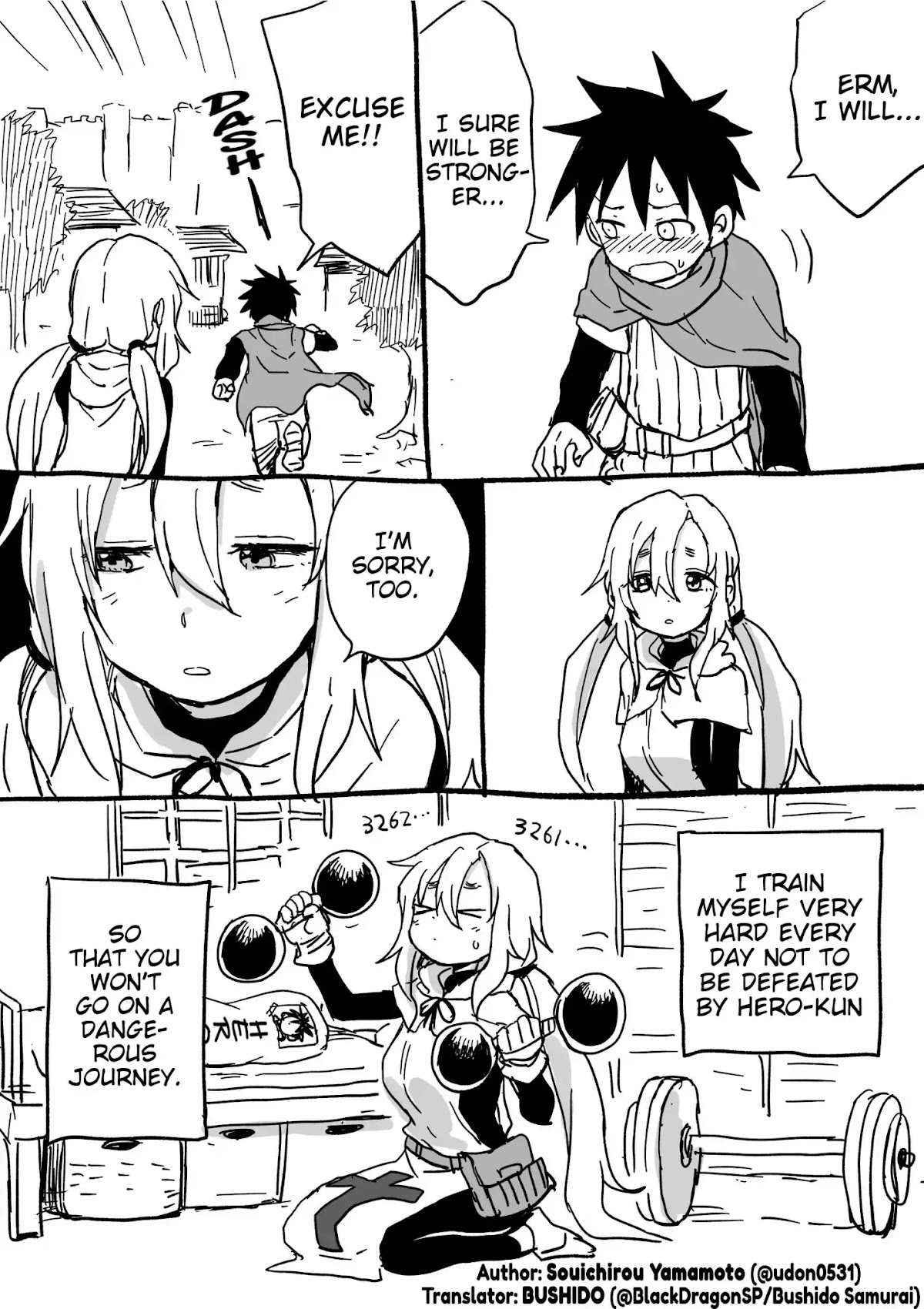 A Hero Can't Go On A Journey Chapter 0 page 4 - Chapter 0: Oneshot