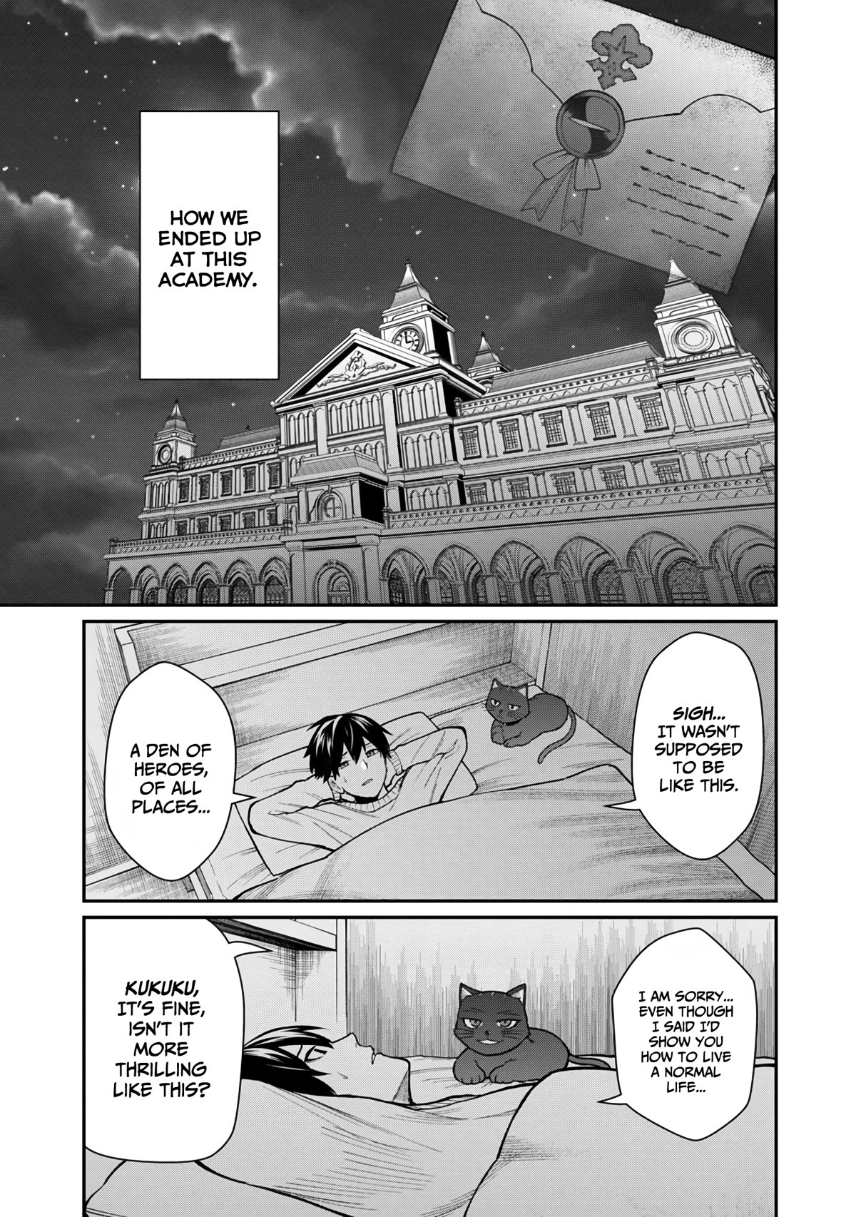 A Hero Trained by the Most Evil Demon King is Unrivaled in the Academy of Returnees from Another World Chapter 3 page 35 - Chapter 3