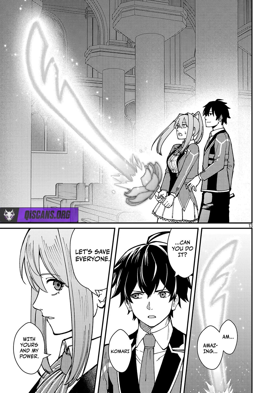 A Hero Trained by the Most Evil Demon King is Unrivaled in the Academy of Returnees from Another World Chapter 39 page 14 - Chapter 39