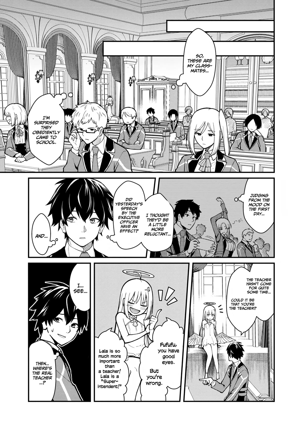 A Hero Trained by the Most Evil Demon King is Unrivaled in the Academy of Returnees from Another World Chapter 4 page 16 - Chapter 4